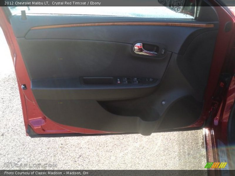 Crystal Red Tintcoat / Ebony 2012 Chevrolet Malibu LT
