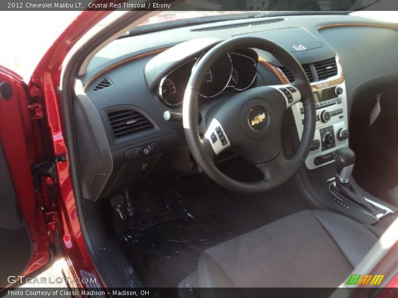 Crystal Red Tintcoat / Ebony 2012 Chevrolet Malibu LT