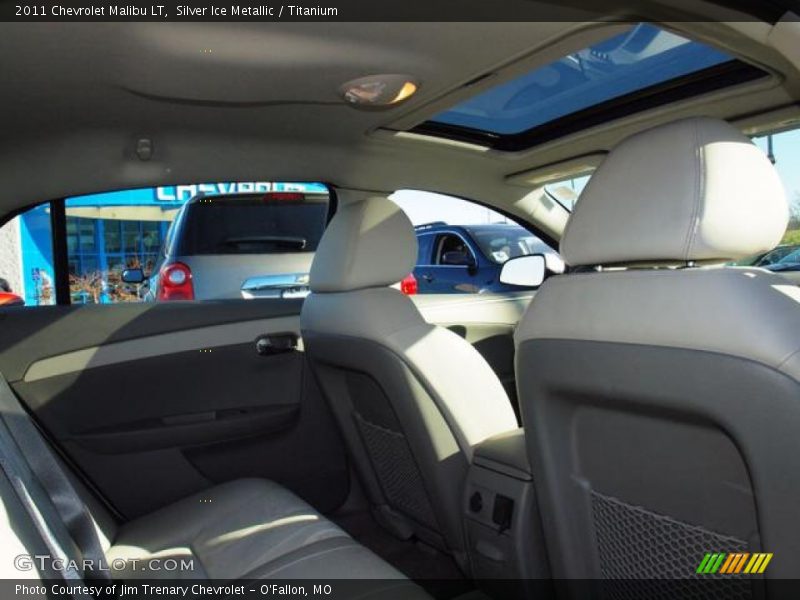 Silver Ice Metallic / Titanium 2011 Chevrolet Malibu LT