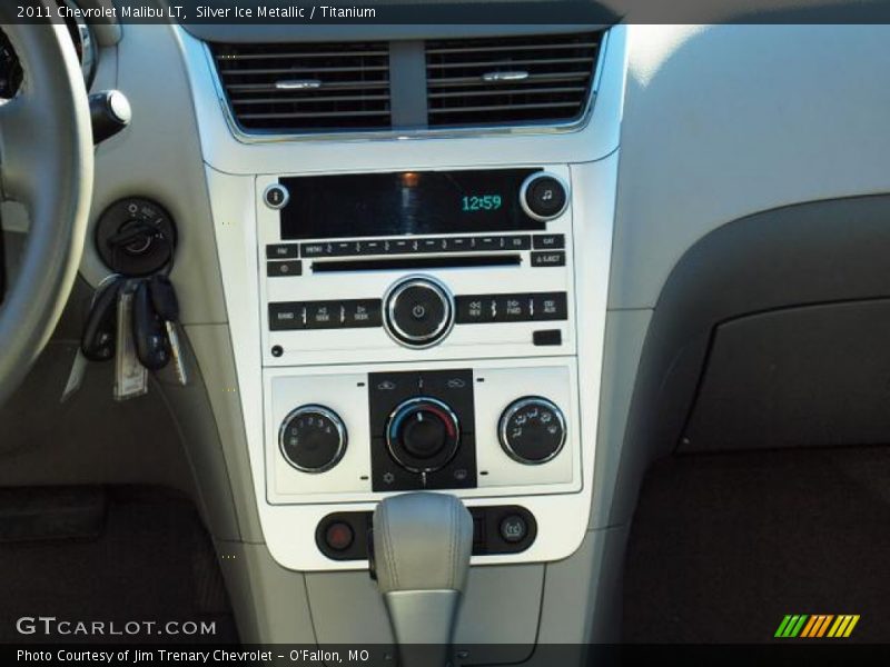 Silver Ice Metallic / Titanium 2011 Chevrolet Malibu LT