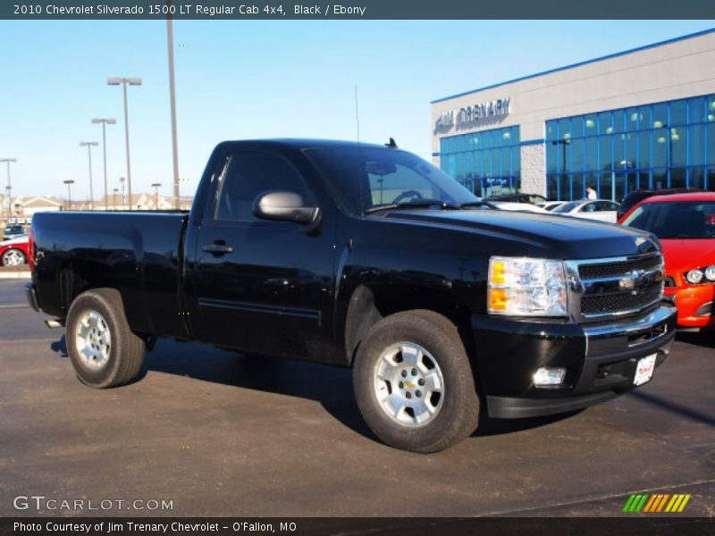 Black / Ebony 2010 Chevrolet Silverado 1500 LT Regular Cab 4x4