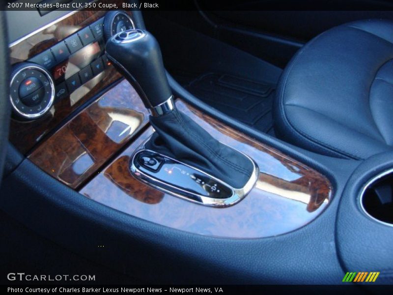 Black / Black 2007 Mercedes-Benz CLK 350 Coupe