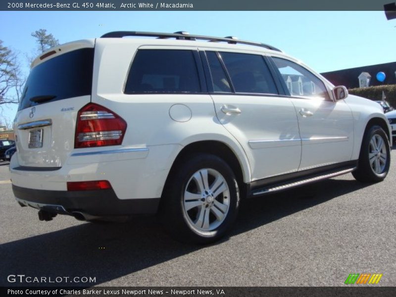 Arctic White / Macadamia 2008 Mercedes-Benz GL 450 4Matic