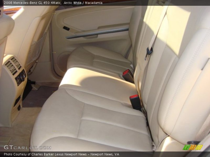Arctic White / Macadamia 2008 Mercedes-Benz GL 450 4Matic
