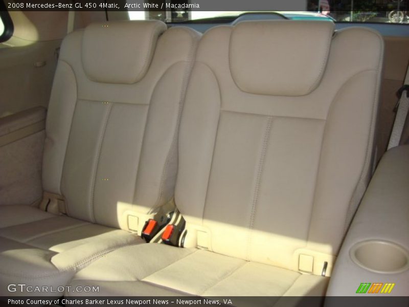 Arctic White / Macadamia 2008 Mercedes-Benz GL 450 4Matic