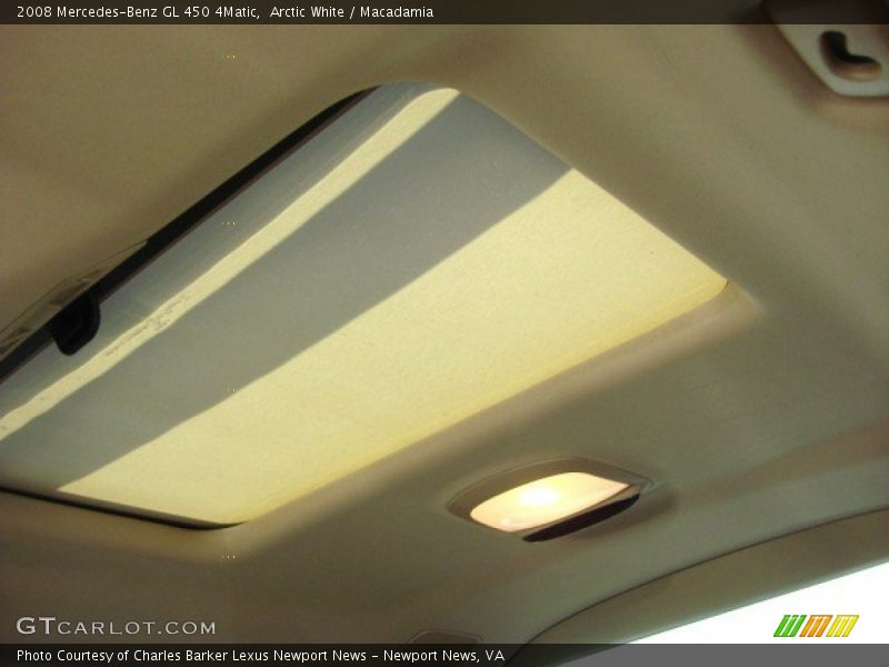 Arctic White / Macadamia 2008 Mercedes-Benz GL 450 4Matic