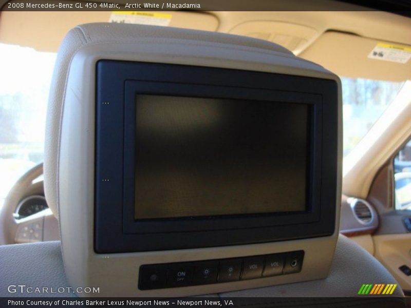 Arctic White / Macadamia 2008 Mercedes-Benz GL 450 4Matic