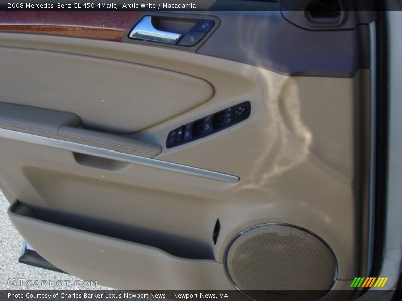 Arctic White / Macadamia 2008 Mercedes-Benz GL 450 4Matic