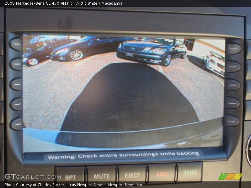Arctic White / Macadamia 2008 Mercedes-Benz GL 450 4Matic