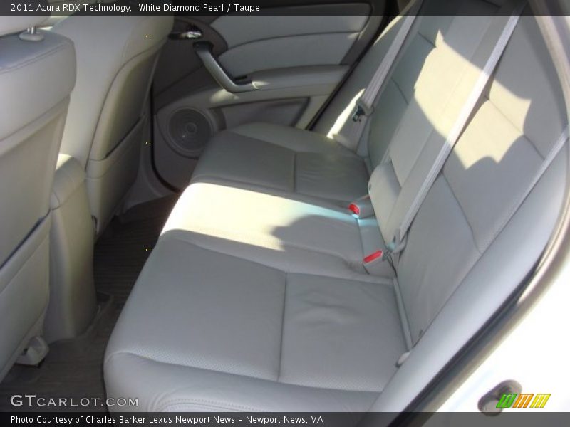 White Diamond Pearl / Taupe 2011 Acura RDX Technology