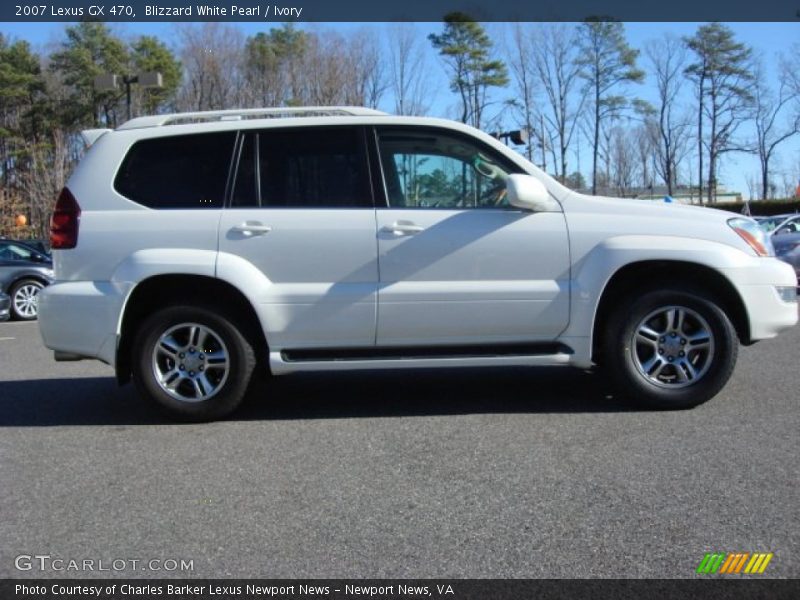 Blizzard White Pearl / Ivory 2007 Lexus GX 470