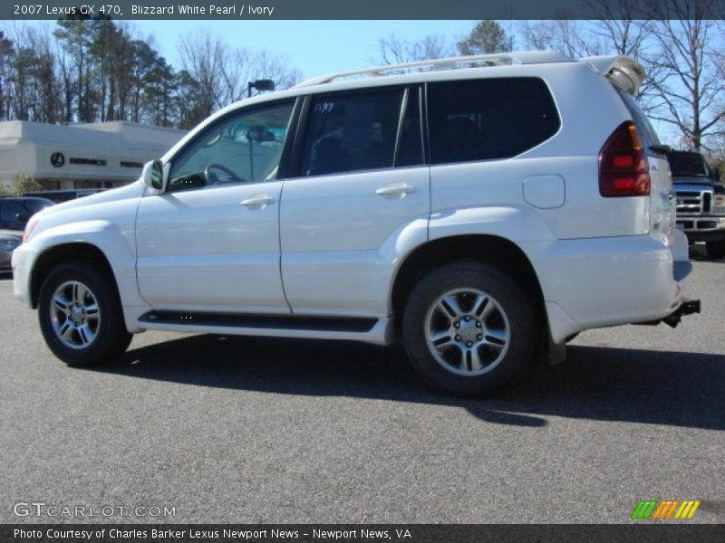 Blizzard White Pearl / Ivory 2007 Lexus GX 470