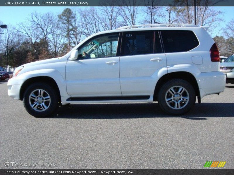Blizzard White Pearl / Ivory 2007 Lexus GX 470