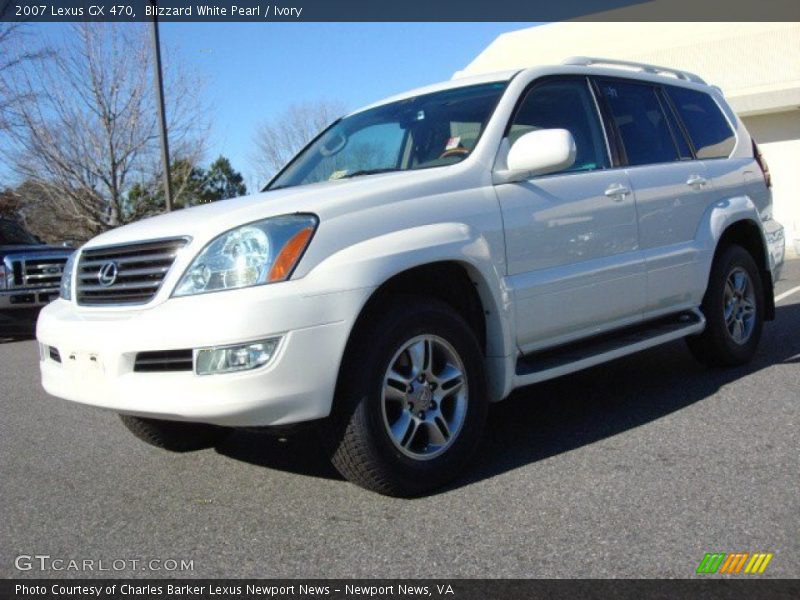 Blizzard White Pearl / Ivory 2007 Lexus GX 470