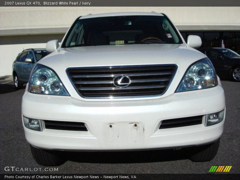 Blizzard White Pearl / Ivory 2007 Lexus GX 470