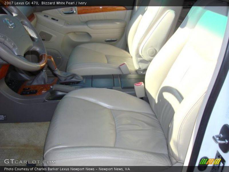Blizzard White Pearl / Ivory 2007 Lexus GX 470
