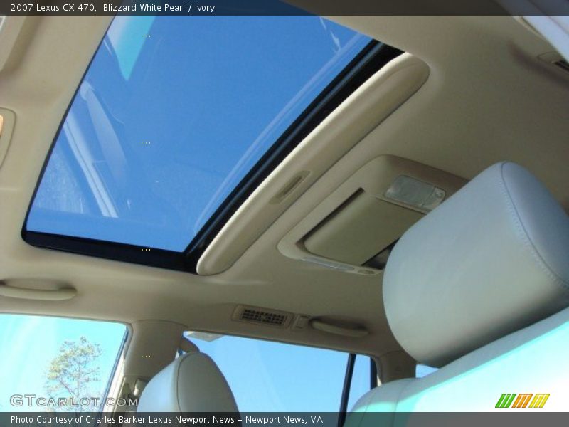 Blizzard White Pearl / Ivory 2007 Lexus GX 470