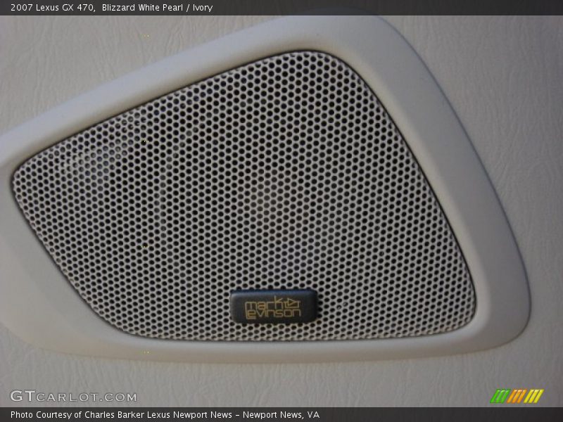 Blizzard White Pearl / Ivory 2007 Lexus GX 470