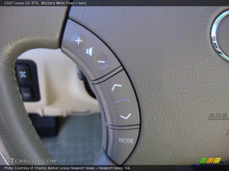 Blizzard White Pearl / Ivory 2007 Lexus GX 470