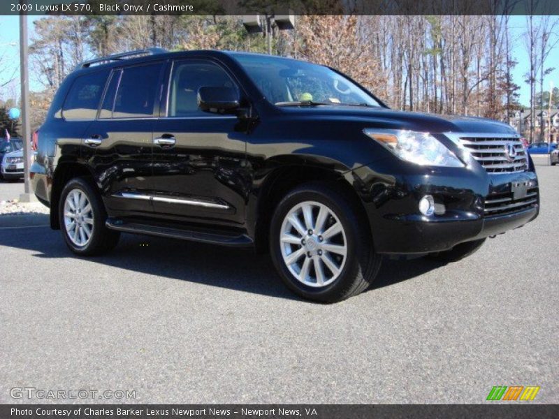 Black Onyx / Cashmere 2009 Lexus LX 570