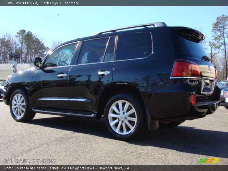 Black Onyx / Cashmere 2009 Lexus LX 570