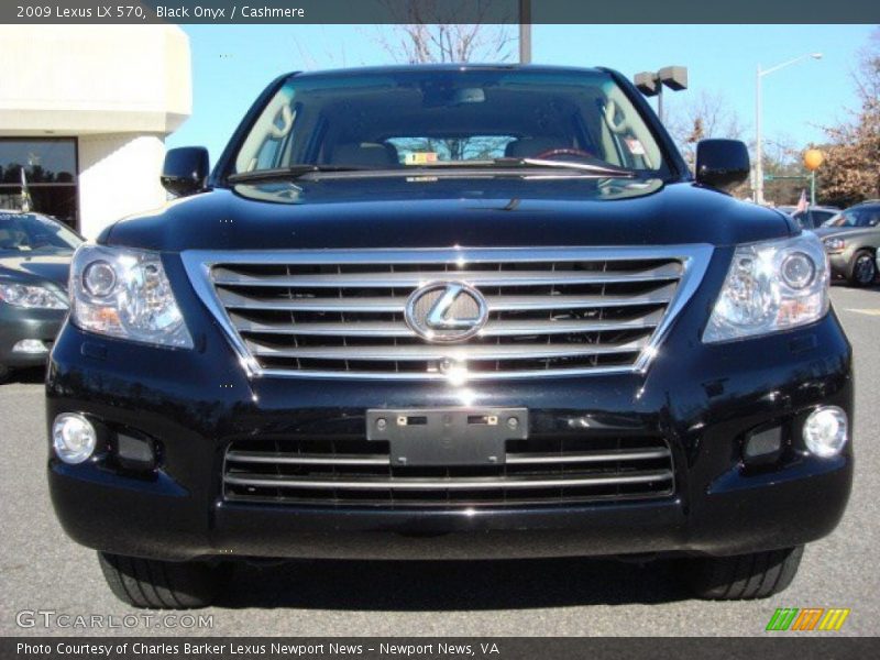 Black Onyx / Cashmere 2009 Lexus LX 570