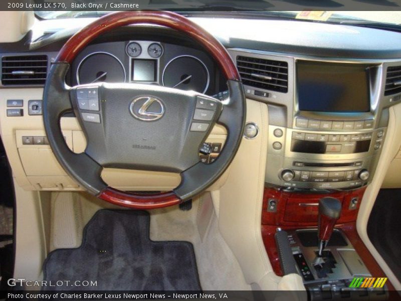 Black Onyx / Cashmere 2009 Lexus LX 570