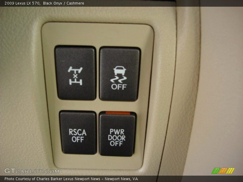 Black Onyx / Cashmere 2009 Lexus LX 570