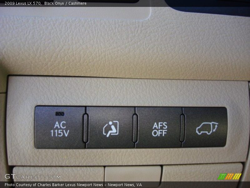 Black Onyx / Cashmere 2009 Lexus LX 570
