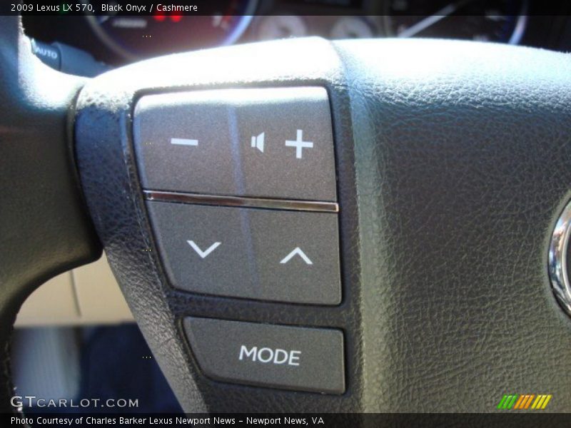 Black Onyx / Cashmere 2009 Lexus LX 570
