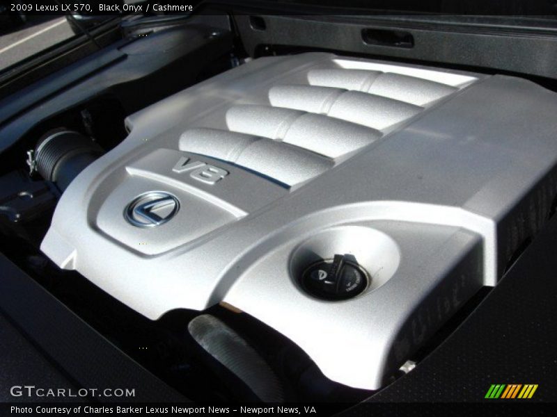 Black Onyx / Cashmere 2009 Lexus LX 570