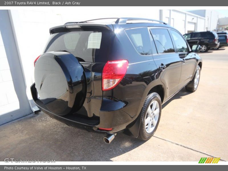 Black / Ash Gray 2007 Toyota RAV4 Limited