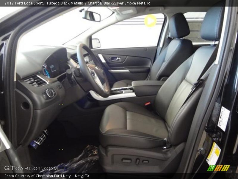  2012 Edge Sport Charcoal Black/Silver Smoke Metallic Interior