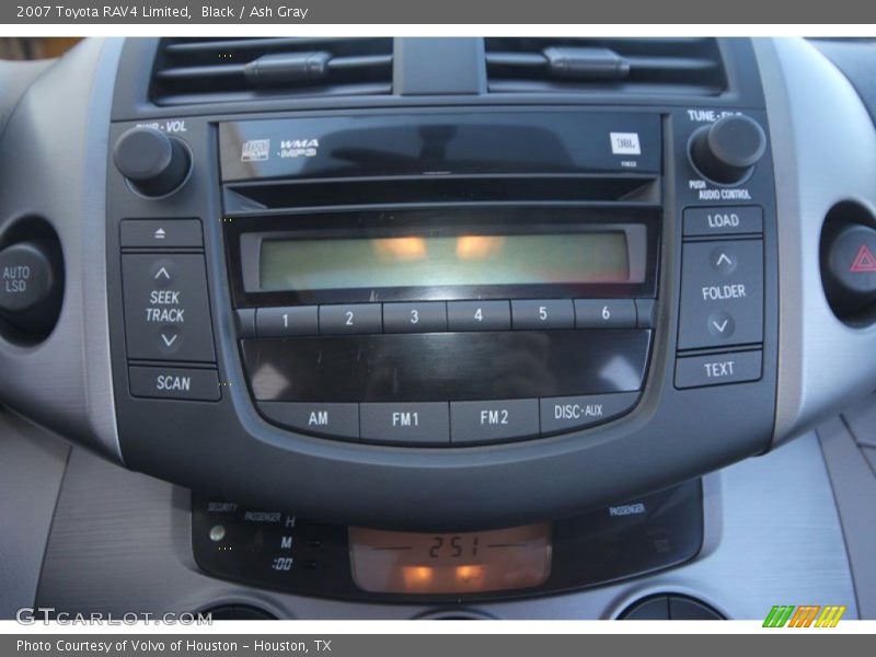 Audio System of 2007 RAV4 Limited