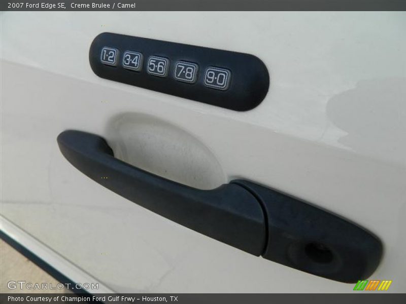 Creme Brulee / Camel 2007 Ford Edge SE
