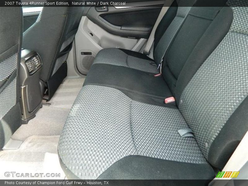 Natural White / Dark Charcoal 2007 Toyota 4Runner Sport Edition