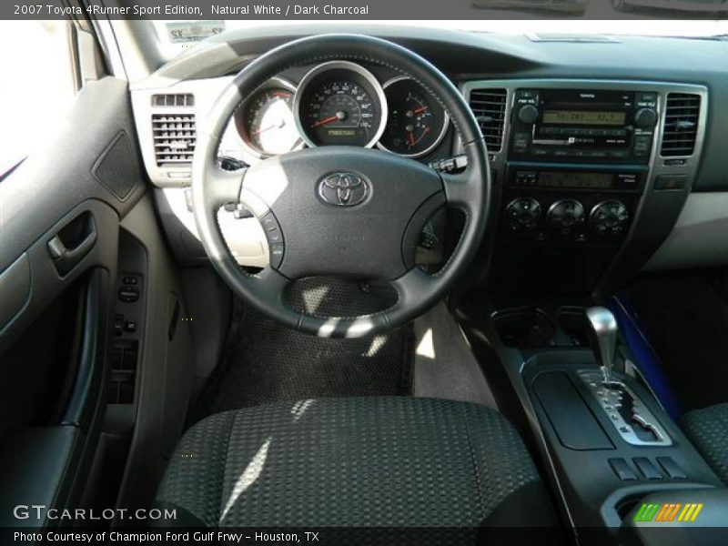 Natural White / Dark Charcoal 2007 Toyota 4Runner Sport Edition