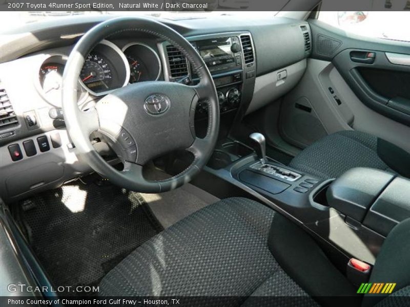 Natural White / Dark Charcoal 2007 Toyota 4Runner Sport Edition
