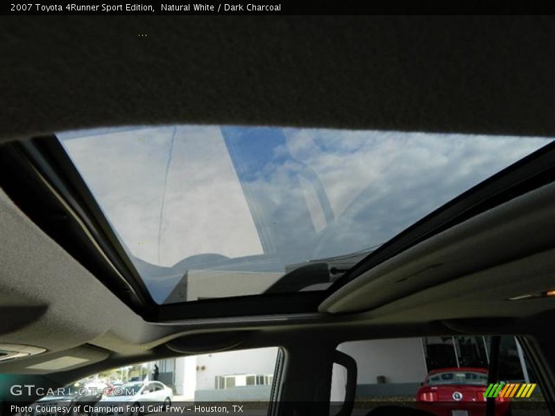 Natural White / Dark Charcoal 2007 Toyota 4Runner Sport Edition