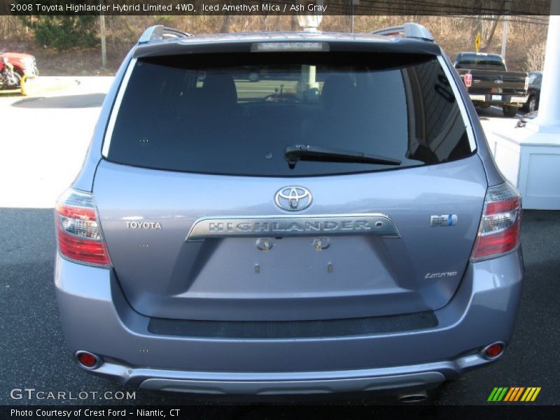 Iced Amethyst Mica / Ash Gray 2008 Toyota Highlander Hybrid Limited 4WD