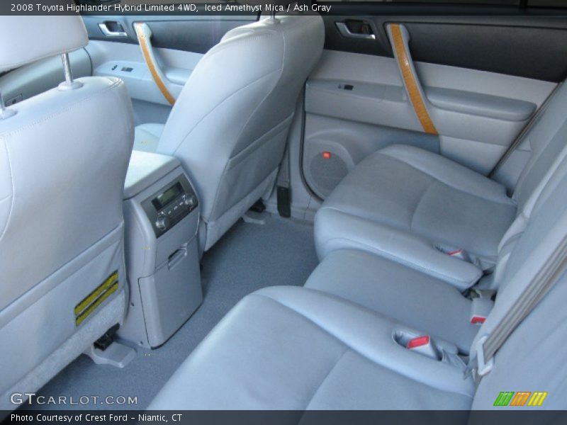 Iced Amethyst Mica / Ash Gray 2008 Toyota Highlander Hybrid Limited 4WD