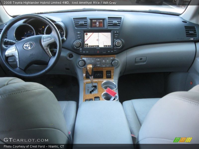 Iced Amethyst Mica / Ash Gray 2008 Toyota Highlander Hybrid Limited 4WD