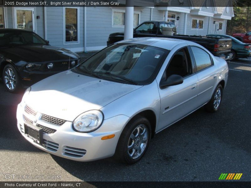 Bright Silver Metallic / Dark Slate Gray 2005 Dodge Neon SXT