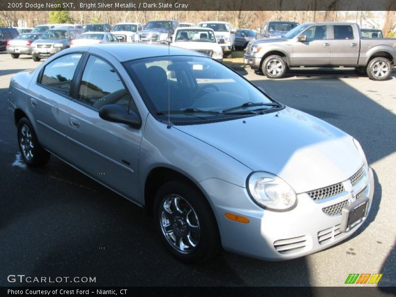 Bright Silver Metallic / Dark Slate Gray 2005 Dodge Neon SXT