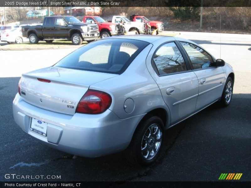 Bright Silver Metallic / Dark Slate Gray 2005 Dodge Neon SXT