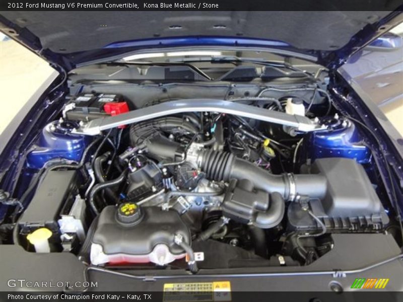  2012 Mustang V6 Premium Convertible Engine - 3.7 Liter DOHC 24-Valve Ti-VCT V6