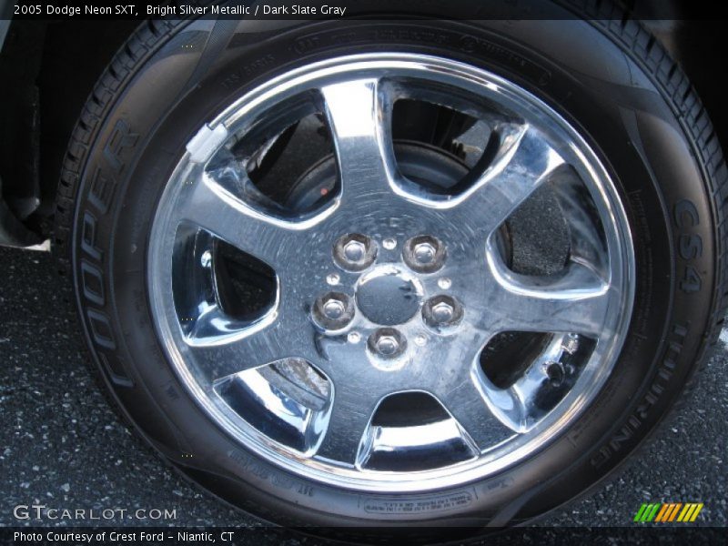 Bright Silver Metallic / Dark Slate Gray 2005 Dodge Neon SXT