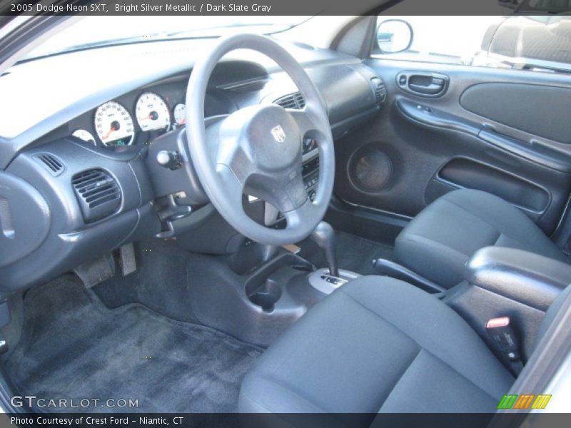 Bright Silver Metallic / Dark Slate Gray 2005 Dodge Neon SXT