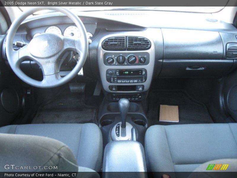 Bright Silver Metallic / Dark Slate Gray 2005 Dodge Neon SXT