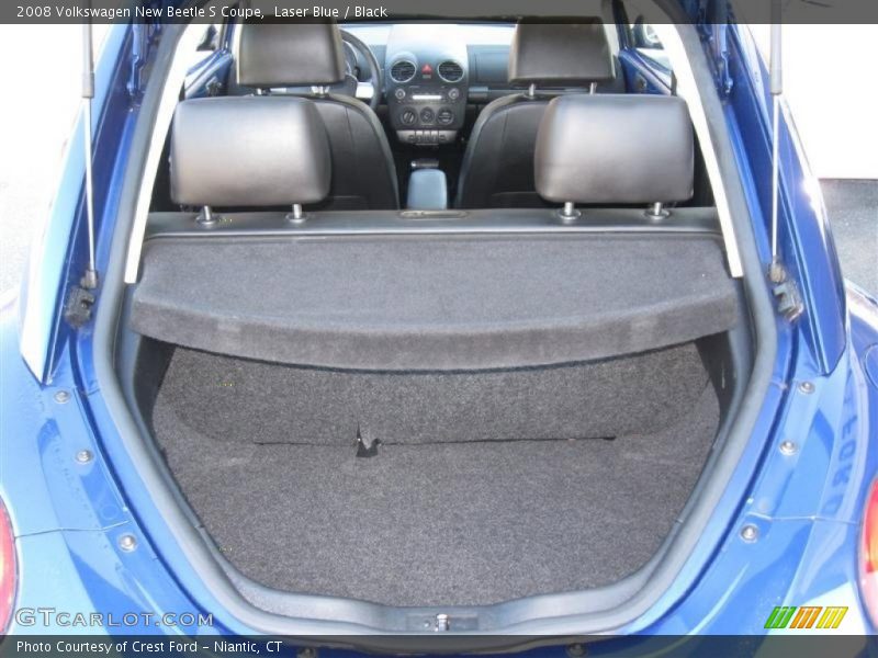 Laser Blue / Black 2008 Volkswagen New Beetle S Coupe